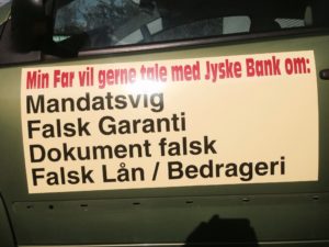 Vi ønsker bare at tale med jyske bank, hvorfor nægter i alle sammen i jyske bank at tale med os, er det Lund Elmer Sandager advokater som er med i jeres sager.