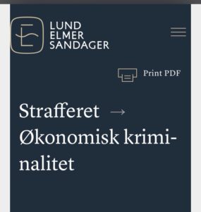 Henrik Høpner ekspert i strafferet fra Lund Elmer Sandager advokater, har fået et åbent brev om at hjælpe med opklaring om jyske bank svindler og bedrager kunde i stor jysk bank 